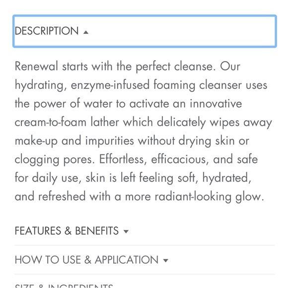 NIB EVE LOM foaming cream cleanser. - Picture 7 of 7